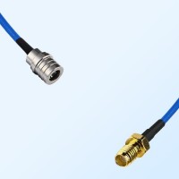 SSMA Female - QMA Male Semi-Flexible Cable Assemblies