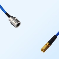 SSMC Female - QMA Male Semi-Flexible Cable Assemblies