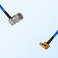 SMB Male R/A - QMA Male R/A Semi-Flexible Cable Assemblies