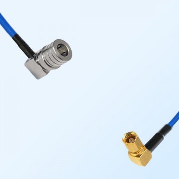 SMC Female R/A - QMA Male R/A Semi-Flexible Cable Assemblies