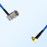 SMP Female R/A - QMA Male R/A Semi-Flexible Cable Assemblies
