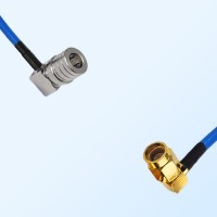 SSMA Male R/A - QMA Male R/A Semi-Flexible Cable Assemblies