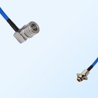 SBMA Female 2 Hole - QMA Male R/A Semi-Flexible Cable Assemblies