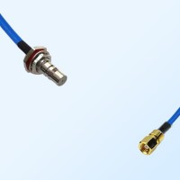 SMC Female - QMA Bulkhead Female with O-Ring Semi-Flexible Cable