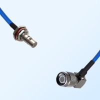 TNC Male R/A - QMA Bulkhead Female with O-Ring Semi-Flexible Cable