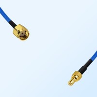 SMB Male - RP SMA Male Semi-Flexible Cable Assemblies