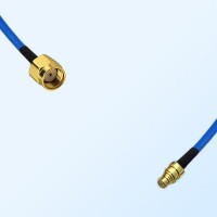 SMP Female - RP SMA Male Semi-Flexible Cable Assemblies