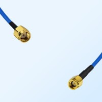 SSMA Male - RP SMA Male Semi-Flexible Cable Assemblies