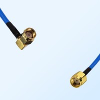 RP SMA Male Right Angle - RP SMA Male Semi-Flexible Cable Assemblies