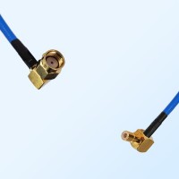 SMB Male R/A - RP SMA Male R/A Semi-Flexible Cable Assemblies