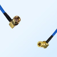 SMB Female R/A - RP SMA Male R/A Semi-Flexible Cable Assemblies