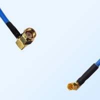 SSMC Female R/A - RP SMA Male R/A Semi-Flexible Cable Assemblies