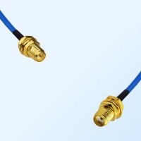 SMA Bulkhead Female - RP SMA Bulkhead Female Semi-Flexible Cable