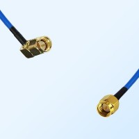 SMA Male Right Angle - SMA Male Semi-Flexible Cable Assemblies