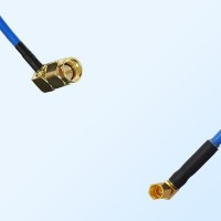 SSMC Female R/A - SMA Male R/A Semi-Flexible Cable Assemblies