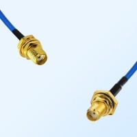SMA Bulkhead Female - SMA O-Ring Bulkhead Female Semi-Flexible Cable