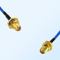 SMA O-Ring Bulkhead Female - SMA Bulkhead Female Semi-Flexible Cable