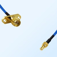 SMB Male - SMA Female 2 Hole Semi-Flexible Cable Assemblies