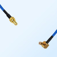 SMB Male - SMB Male Right Angle Semi-Flexible Cable Assemblies