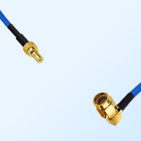 SSMA Male Right Angle - SMB Male Semi-Flexible Cable Assemblies