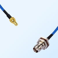 TNC Bulkhead Female with O-Ring - SMB Male Semi-Flexible Cable