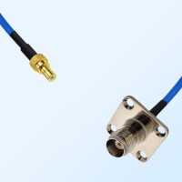 TNC Female 4 Hole - SMB Male Semi-Flexible Cable Assemblies