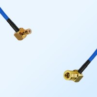 SMB Male R/A - SMB Female R/A Semi-Flexible Cable Assemblies