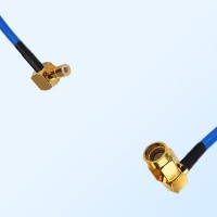 SSMA Male R/A - SMB Male R/A Semi-Flexible Cable Assemblies