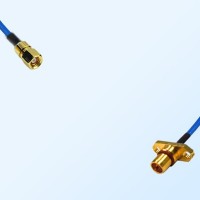SMC Female - BMA Male 2 Hole Semi-Flexible Cable Assemblies