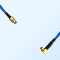 SMP Female - SMP Female Right Angle Semi-Flexible Cable Assemblies