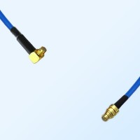 SMP Female Right Angle - SMP Female Semi-Flexible Cable Assemblies