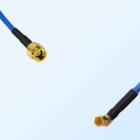 SSMC Female Right Angle - SSMA Male Semi-Flexible Cable Assemblies