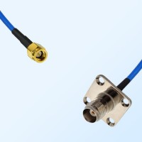 TNC Female 4 Hole - SSMA Male Semi-Flexible Cable Assemblies
