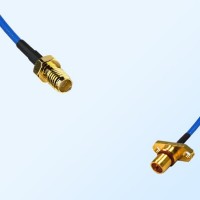 SSMA Female - BMA Male 2 Hole Semi-Flexible Cable Assemblies