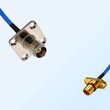 TNC Female 4 Hole - BMA Male 2 Hole Semi-Flexible Cable Assemblies