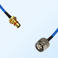N Male - BMA Bulkhead Male Semi-Flexible Cable Assemblies