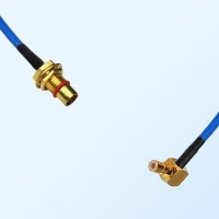 SMB Male R/A - BMA Bulkhead Male Semi-Flexible Cable Assemblies