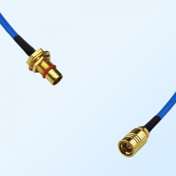 SMB Female - BMA Bulkhead Male Semi-Flexible Cable Assemblies