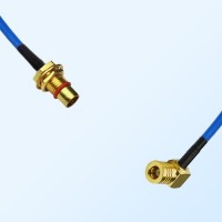 SMB Female R/A - BMA Bulkhead Male Semi-Flexible Cable Assemblies