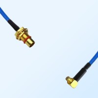 SMP Female R/A - BMA Bulkhead Male Semi-Flexible Cable Assemblies