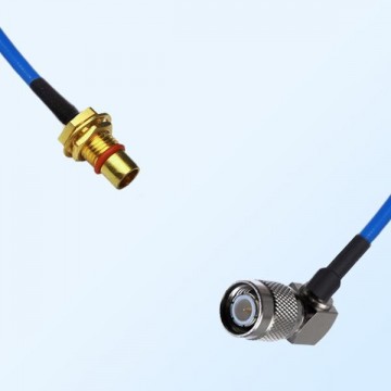TNC Male R/A - BMA Bulkhead Male Semi-Flexible Cable Assemblies