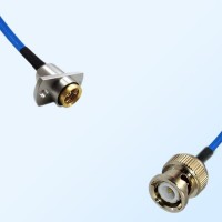 BNC Male - BMA Female 2 Hole Semi-Flexible Cable Assemblies