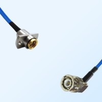 BNC Male R/A - BMA Female 2 Hole Semi-Flexible Cable Assemblies