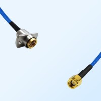 SSMA Male - BMA Female 2 Hole Semi-Flexible Cable Assemblies