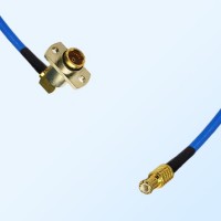 MCX Male - BMA Female R/A 2 Hole Semi-Flexible Cable Assemblies