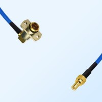 SMB Male - BMA Female R/A 2 Hole Semi-Flexible Cable Assemblies