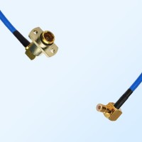 SMB Male R/A - BMA Female R/A 2 Hole Semi-Flexible Cable Assemblies