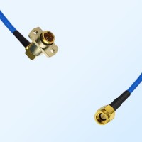 SSMA Male - BMA Female R/A 2 Hole Semi-Flexible Cable Assemblies