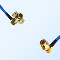 SSMA Male R/A - BMA Female R/A 2 Hole Semi-Flexible Cable Assemblies