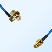 SSMA Female - BMA Female R/A 2 Hole Semi-Flexible Cable Assemblies
